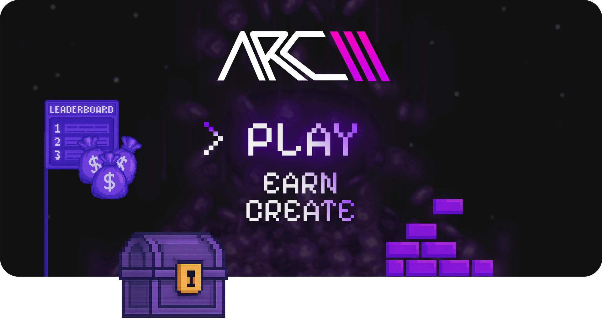 Leaderboard next to a typical game main menu